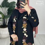 کت گلدوزی مشکی