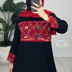 تونیک جلو بسته سوزندوزی