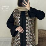 ست شومیز و وست سوزندوزی آیینه کاری کد 713