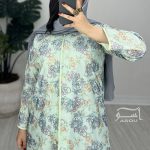 مانتو سبز نواردوزی