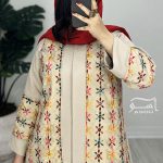 کت سوزندوزی کرم