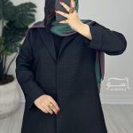 کت ژاکارد مشکی