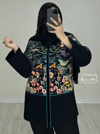 مانتو سوزندوزی طرح برکه