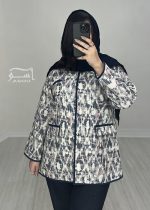 مانتو ژاکارد کوکدوزی طرح پتینه