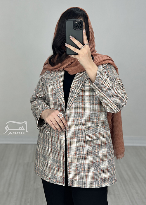 IMG_4166 کت چهارخونه کرم پاییزه