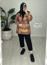 کت ژاکارد طرح سنتی کد 889 - تصویر 6