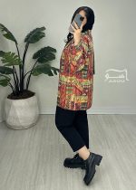 کت ژاکارد طرح سنتی کد 889 - تصویر 3