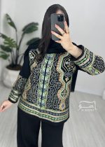 کت سوزندوزی ترنج کد 893 - تصویر 5