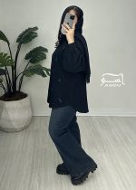 شومیز مشکی گلدوزی دستدوز کد 892 - تصویر 8