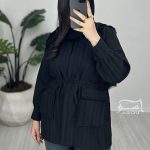 شومیز مشکی لیفه دار