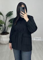شومیز مشکی لیفه دار