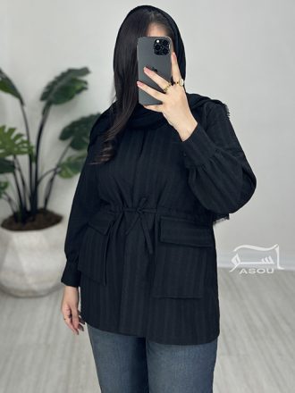 شومیز مشکی لیفه دار