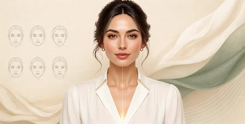 راهنمای کامل انتخاب شومیز بر اساس فرم صورت و یقه؛ کدام یقه برای شما عالی‌تر است؟